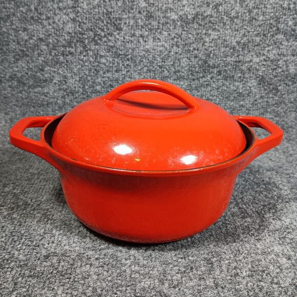 Colorcast Other - Colorcast Waterford Enameled Cast Iron Dutch Oven vintage Ireland No 2 Orange